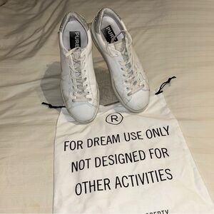 Golden Goose White Pure Star Sneakers size 38/8